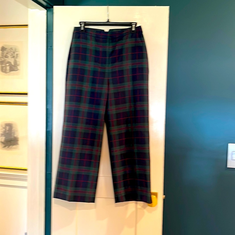 Plaid Wool pants